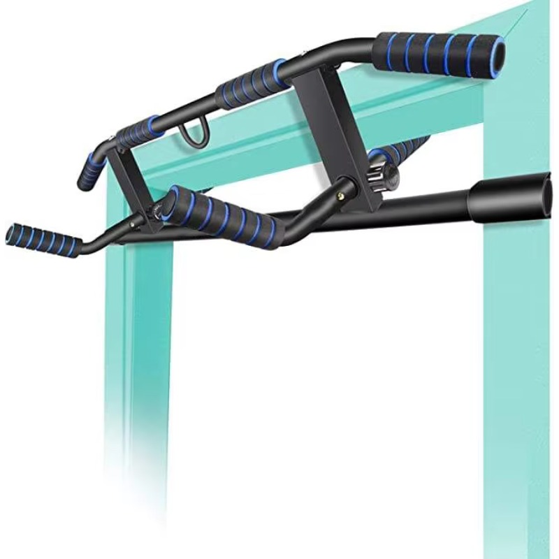 Home Gym Workout - บาร์โหนติดประตูอเนกประสงค์ บาร์โหน บาร์ดึงข้อ บาร์ดิป บาร์ออกกำลังกาย บาร์ฝึกกล้ามเนื้อ