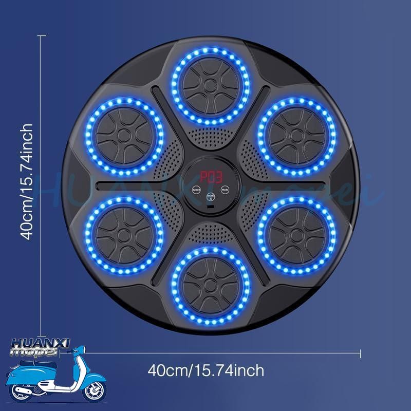Home Gym Workout - เครื่องชกมวยอัจฉริยะรุ่นอัปเกรดสำหรับผู้ใหญ่และเด็ก พร้อมจอ LED และบลูทูธอัจฉริยะ ติดผนังได้ ใช้ได้ที่บ้าน