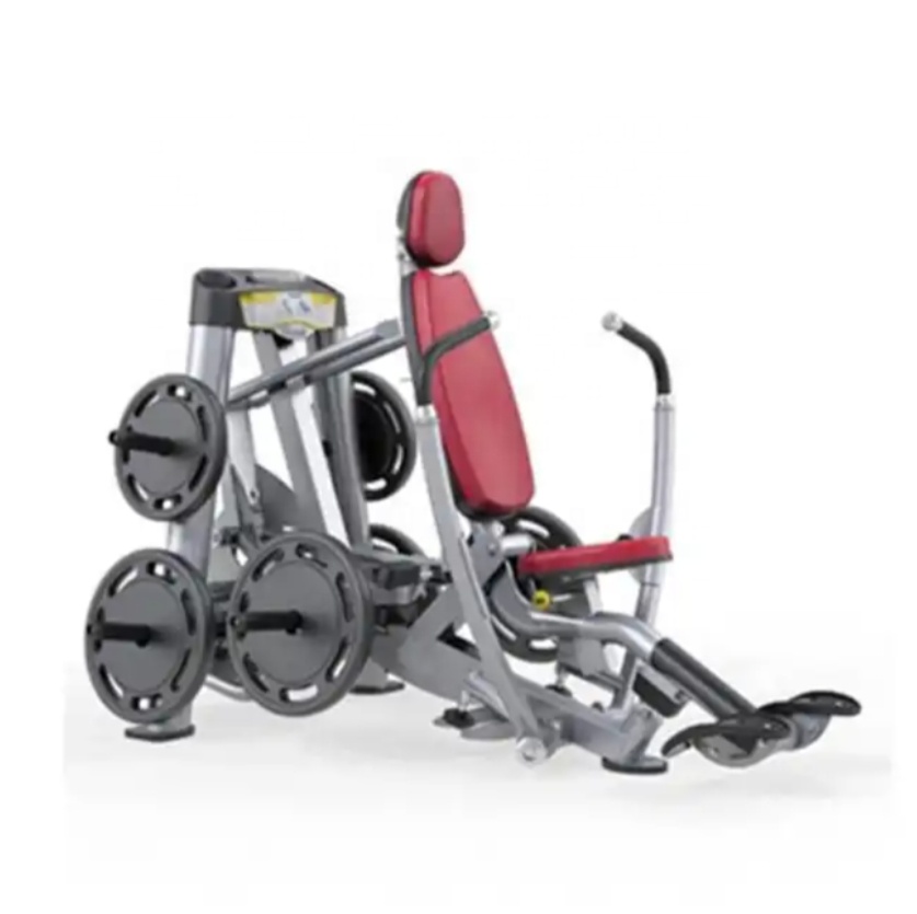 Home Gym All In One - เครื่องออกกำลังกายแบบวางแผ่นน้ำหนักสำหรับฝึกความแข็งแรง บริหารกล้ามเนื้อหน้าอกแบบนั่งและแบบเอนหลัง