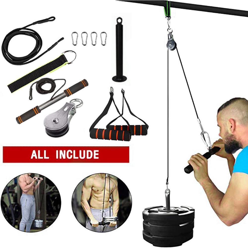 Home Gym Diy Pulley System - ฟิตเนสรอกสายระบบ DIY Heavy Duty Forearm WRIST