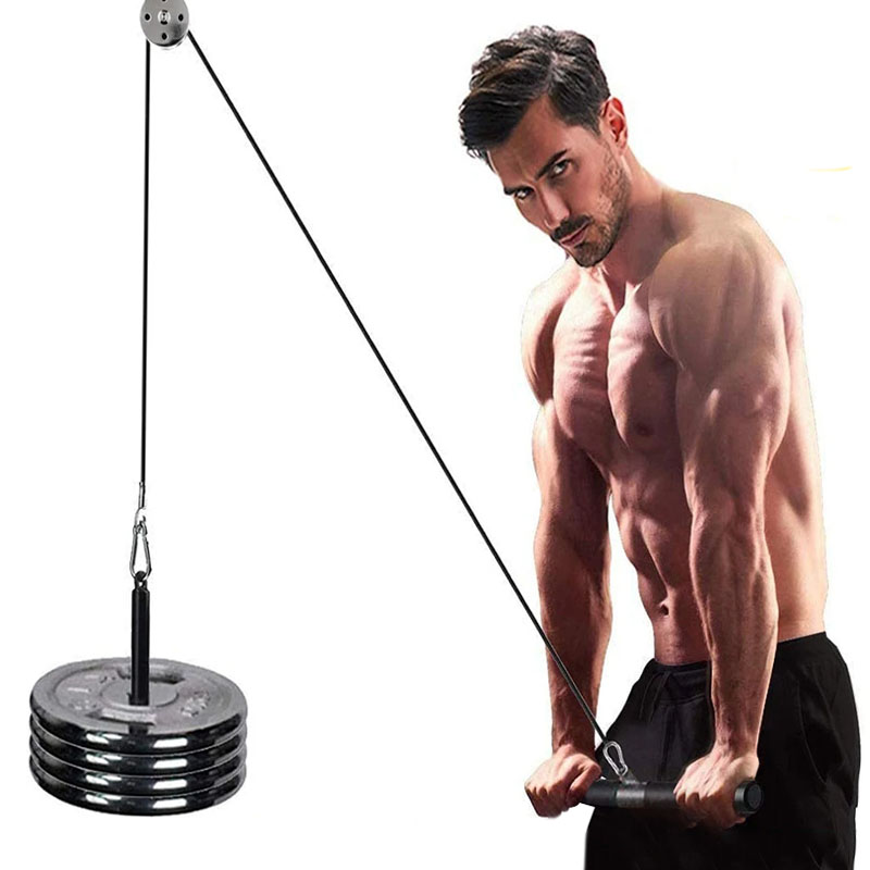 Home Gym Diy Pulley System - Silent GYM CABLE Pulley ระบบหมุนสแตนเลสอเนกประสงค์ DIY