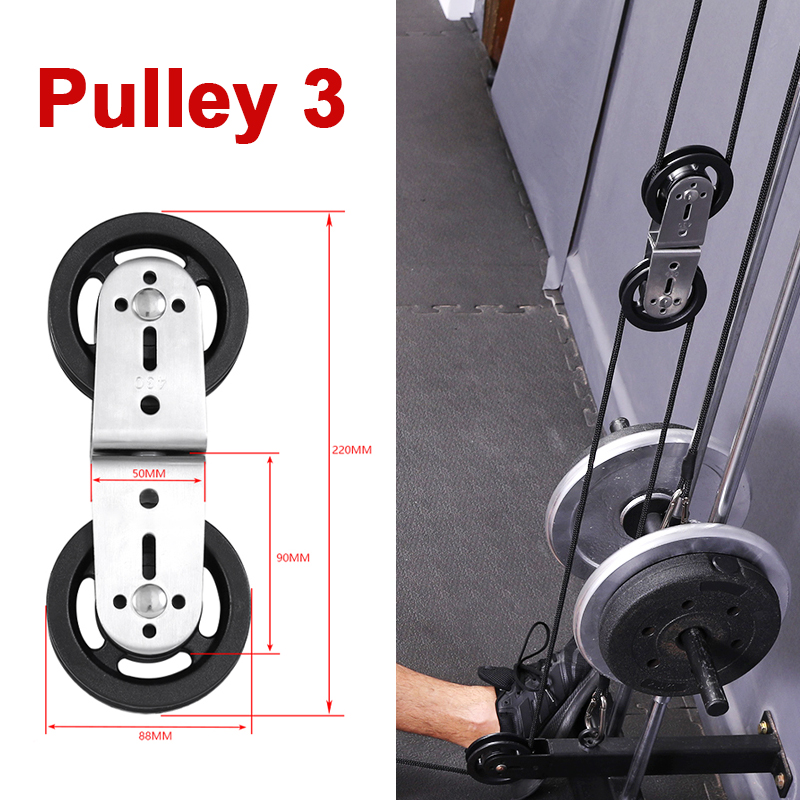 DIY ฟิตเนสสายพายเครื่องระบบรอก - Home Gym Diy Pulley System บทวิจารณ์และราคา