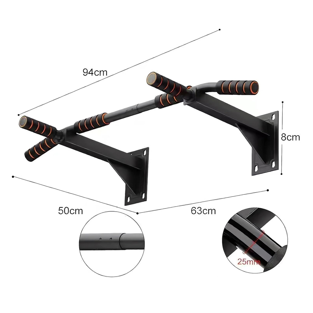 บาร์โหนปรับระดับได้ โครงเหล็ก  - Home Gym Workout บทวิจารณ์และราคา