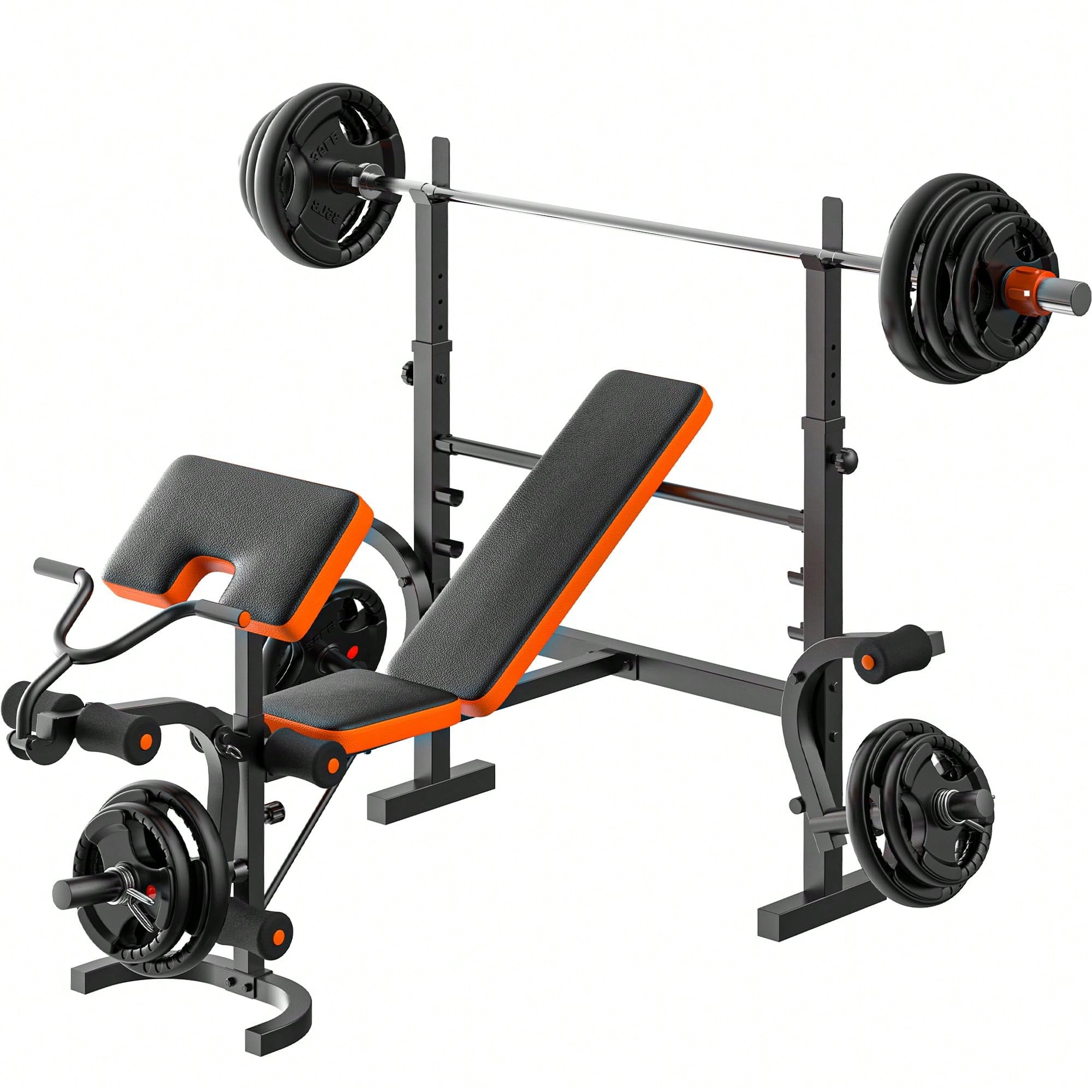 ม้านั่งยกน้ำหนัก GIKPAL, ชุดม้ - Home Gym Leg Press บทวิจารณ์และราคา