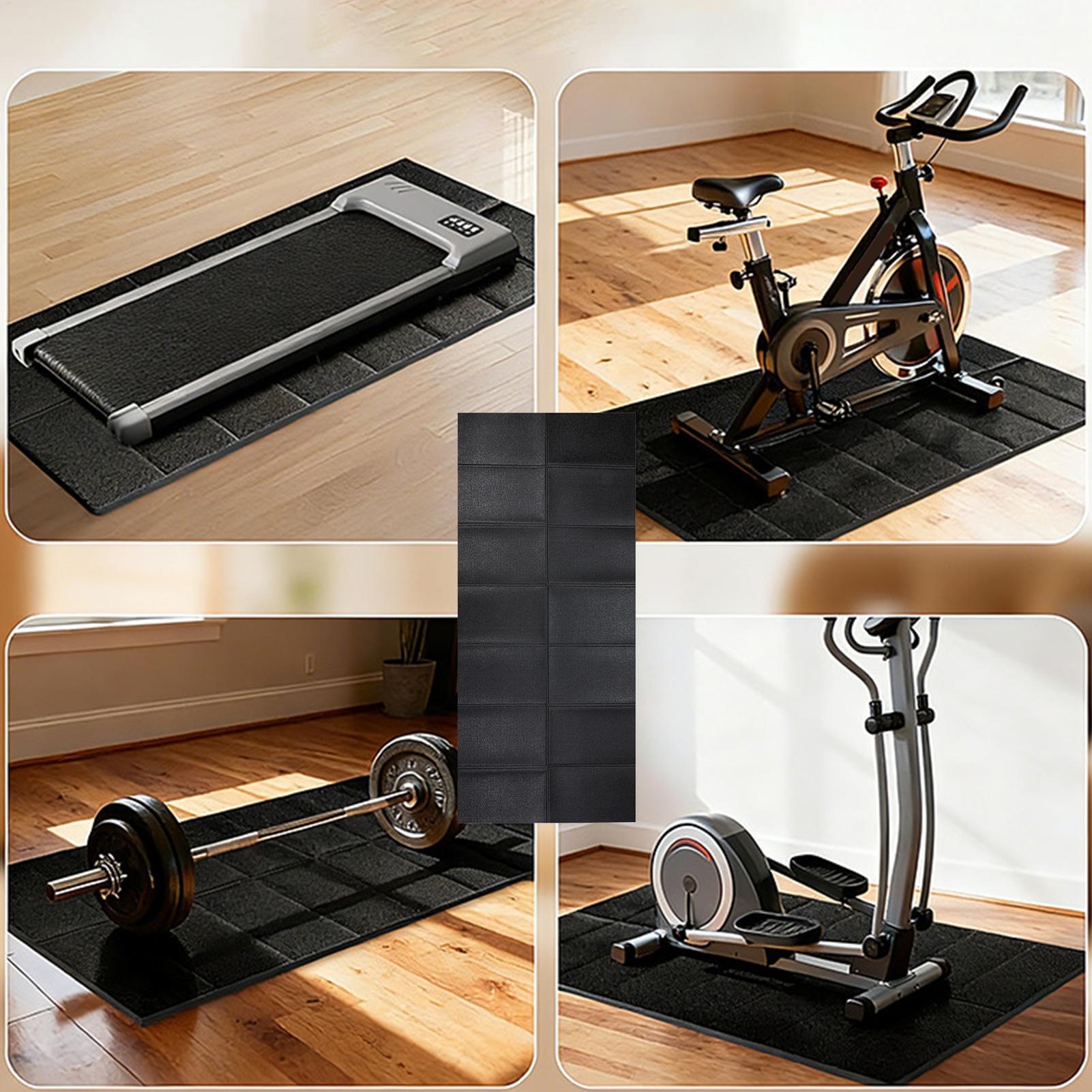 แผ่นรองพื้นลู่วิ่งไฟฟ้า ดูดซับ - Home Gym Workout บทวิจารณ์และราคา
