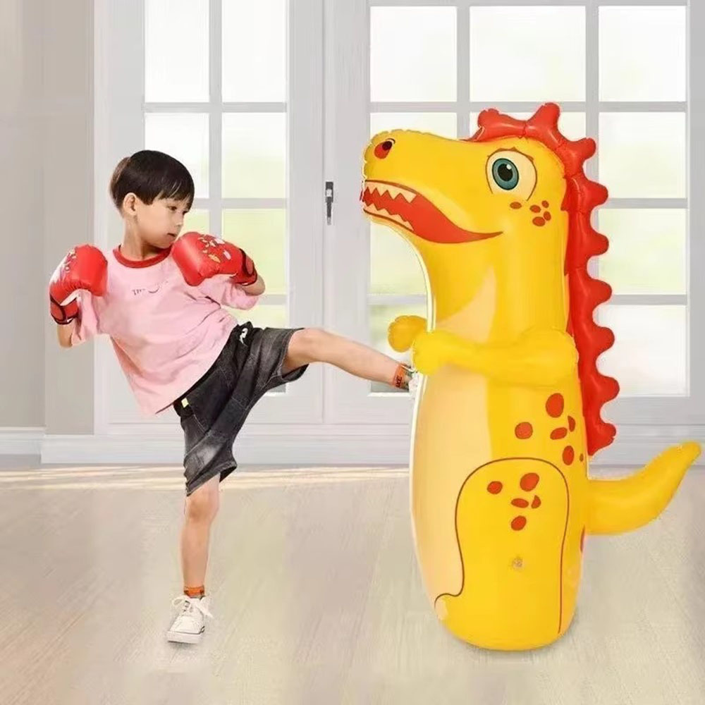 กระสอบทรายเป่าลมรูปไดโนเสาร์สำ - Boxing Bag Stand บทวิจารณ์และราคา