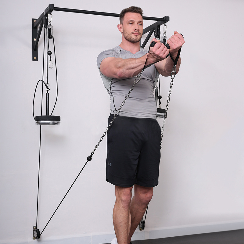 ติดผนัง DIY ฟิตเนสรอกสายระบบ B - Home Gym Diy Pulley System บทวิจารณ์และราคา