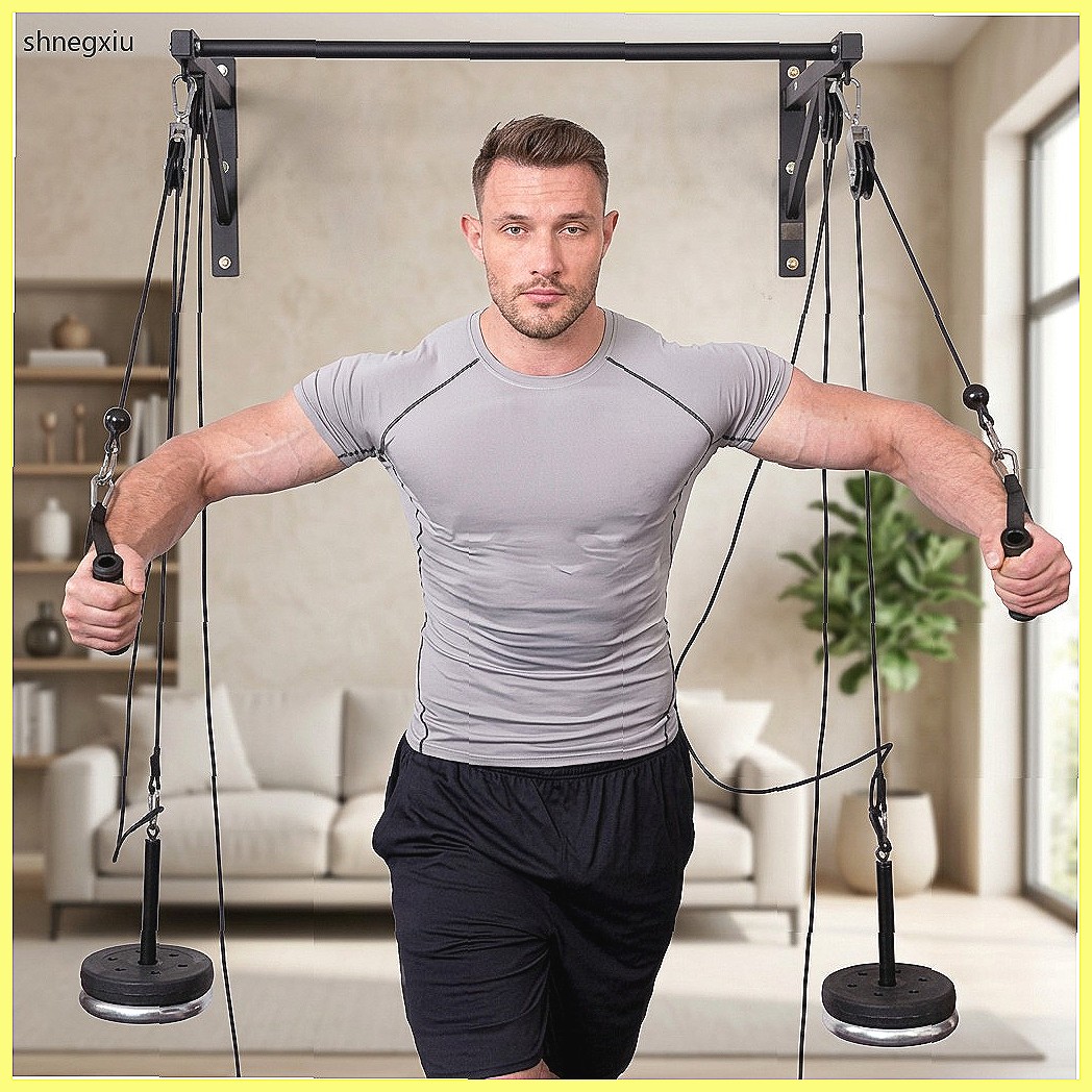 ระบบรอกออกกำลังกายแบบติดผนัง D - Home Gym Diy Pulley System บทวิจารณ์และราคา