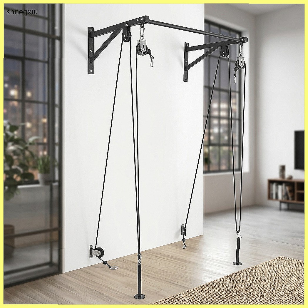 ระบบรอกออกกำลังกายแบบติดผนัง D - Home Gym Diy Pulley System บทวิจารณ์และราคา