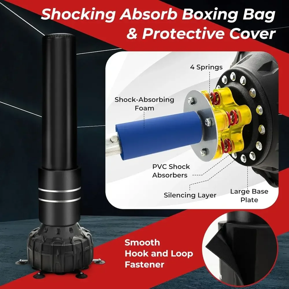กระสอบทรายตั้งพื้นแบบไม่ต้องติ - Boxing Bag Stand บทวิจารณ์และราคา