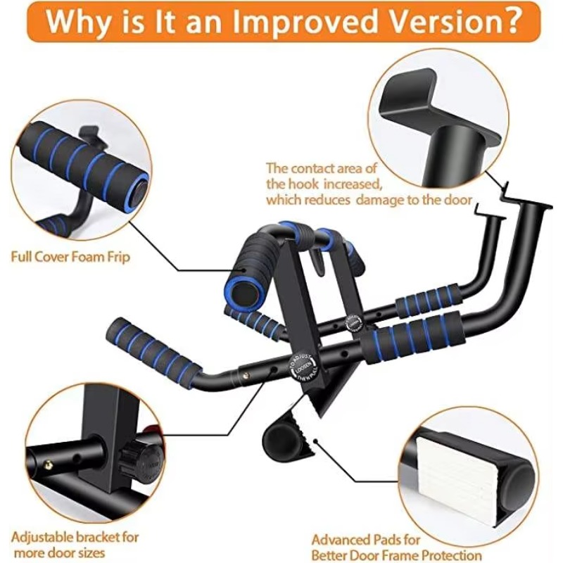 บาร์โหนติดประตูอเนกประสงค์ บาร - Home Gym Workout บทวิจารณ์และราคา