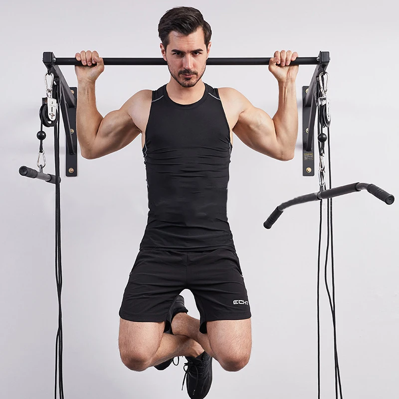 เครื่องออกกำลังกายแบบติดผนัง D - Home Gym Diy Pulley System บทวิจารณ์และราคา