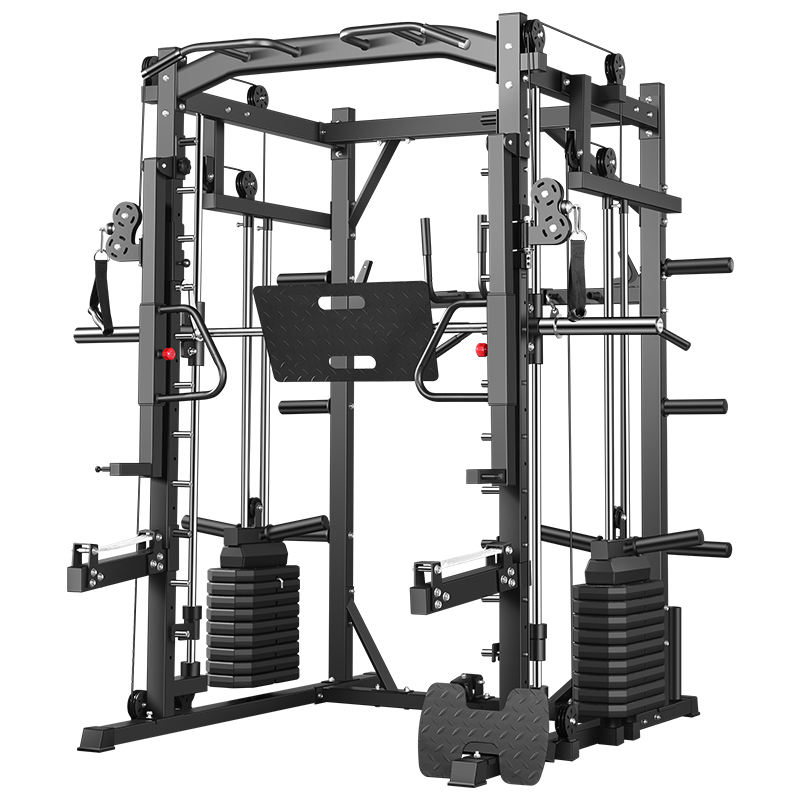 สมิธแมชชีน แร็คออกกำลังกายแบบค - Home Gym Multi Station บทวิจารณ์และราคา