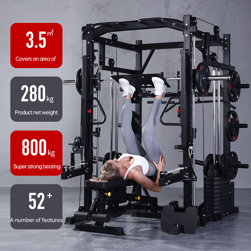 สมิธแมชชีน แร็คออกกำลังกายแบบค - Home Gym Multi Station บทวิจารณ์และราคา
