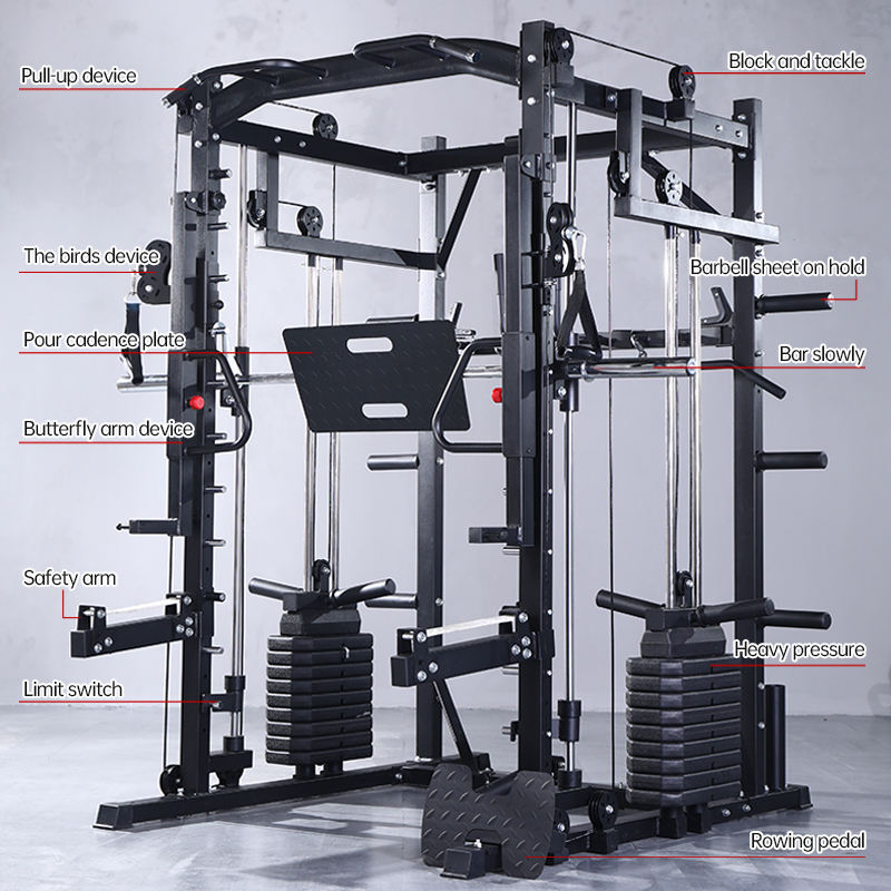 สมิธแมชชีน แร็คออกกำลังกายแบบค - Home Gym Multi Station บทวิจารณ์และราคา