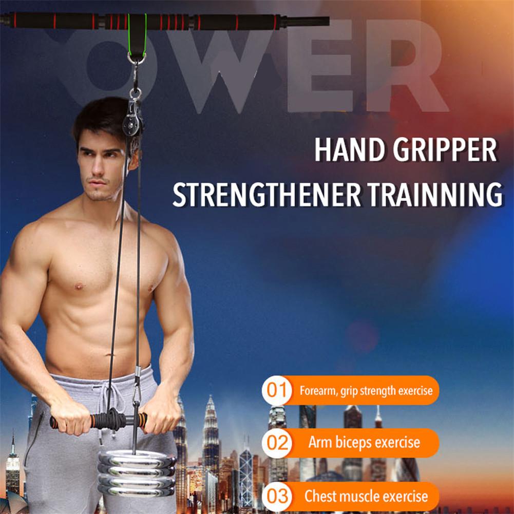 ฟิตเนสรอกสายระบบ DIY Heavy Dut - Home Gym Diy Pulley System บทวิจารณ์และราคา