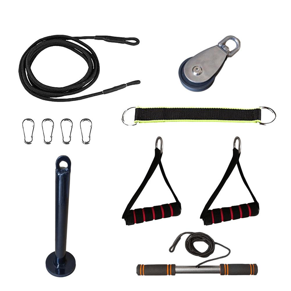 ฟิตเนสรอกสายระบบ DIY Heavy Dut - Home Gym Diy Pulley System บทวิจารณ์และราคา
