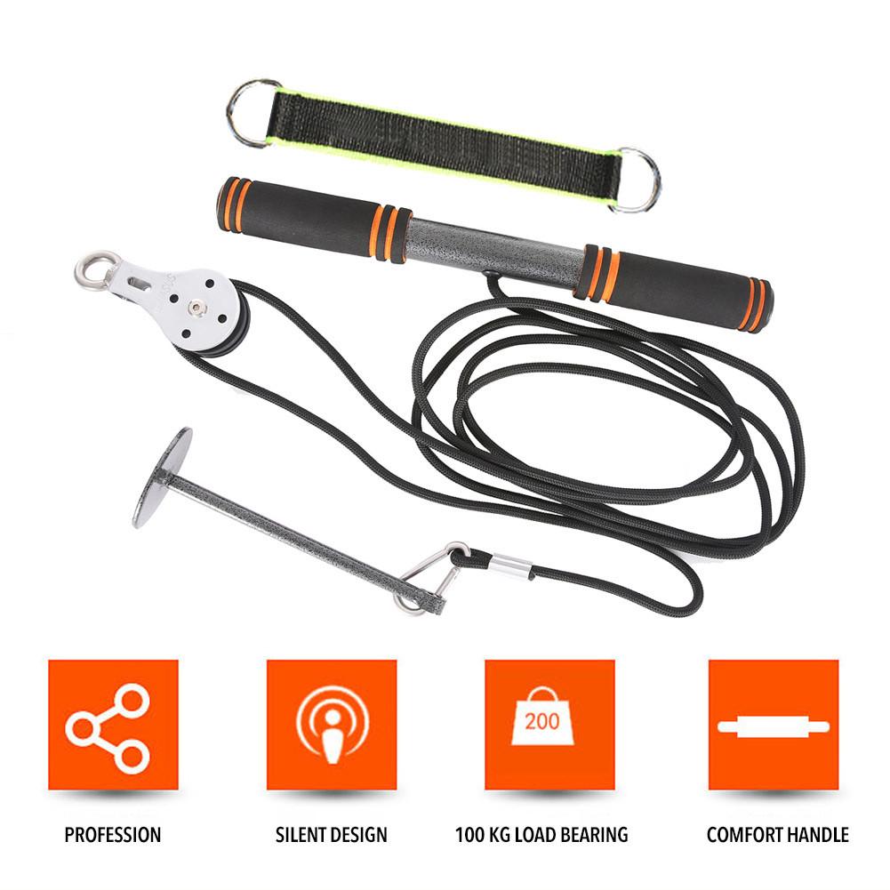 ฟิตเนสรอกสายระบบ DIY Heavy Dut - Home Gym Diy Pulley System บทวิจารณ์และราคา