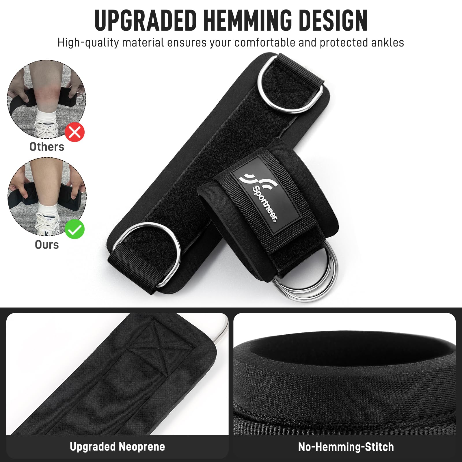 Sportneer สายรัดข้อเท้าปรับได้ - Home Gym All In One บทวิจารณ์และราคา