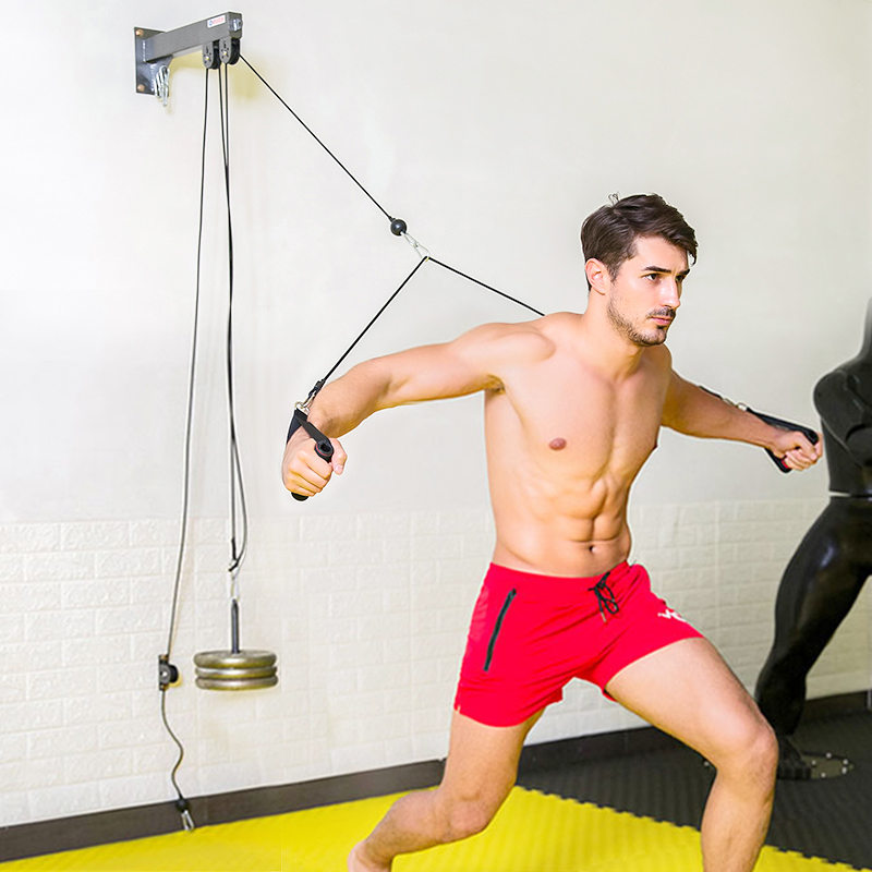 ชุดอุปกรณ์ออกกำลังกายแบบ DIY พ - Home Gym Diy Pulley System บทวิจารณ์และราคา