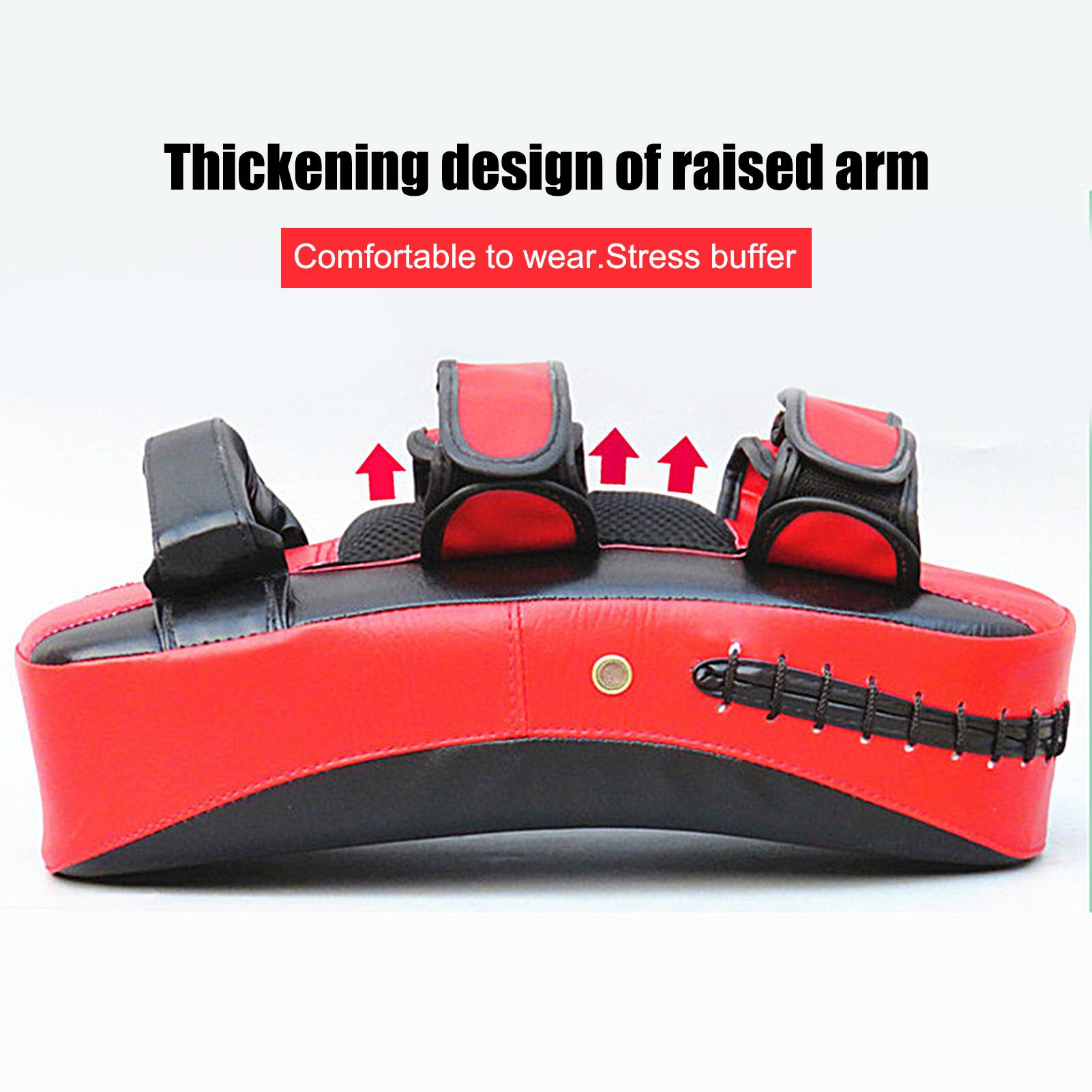 แผ่นรองซ้อมมวย หนัง PU แบบโค้ง - Home Gym Kids บทวิจารณ์และราคา