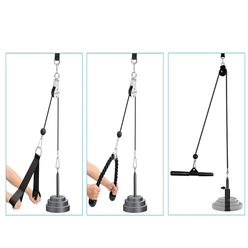 Silent GYM CABLE Pulley ระบบหม - Home Gym Diy Pulley System บทวิจารณ์และราคา