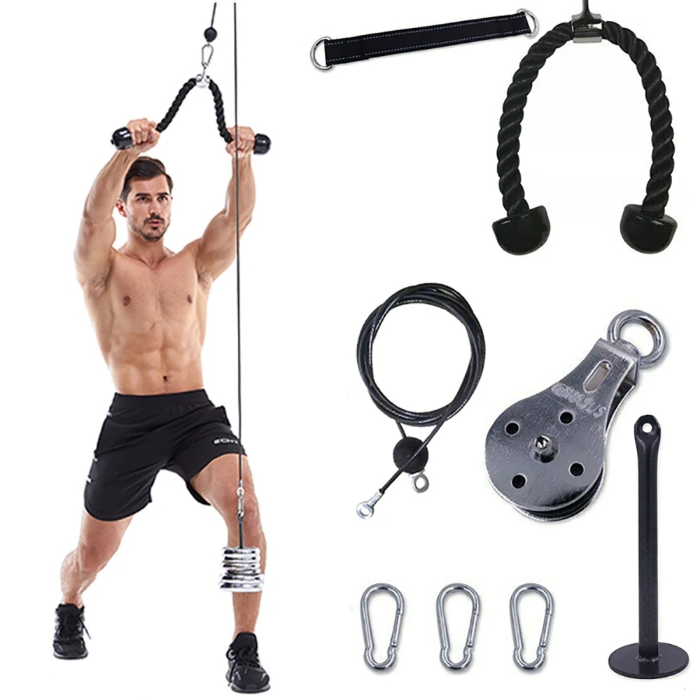 Silent GYM CABLE Pulley ระบบหม - Home Gym Diy Pulley System บทวิจารณ์และราคา