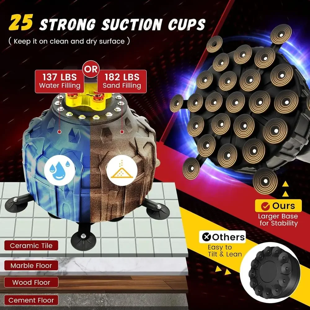 ถุงชกมวยแบบถ่วงน้ำหนัก 71 ปอนด - Boxing Bag Stand บทวิจารณ์และราคา