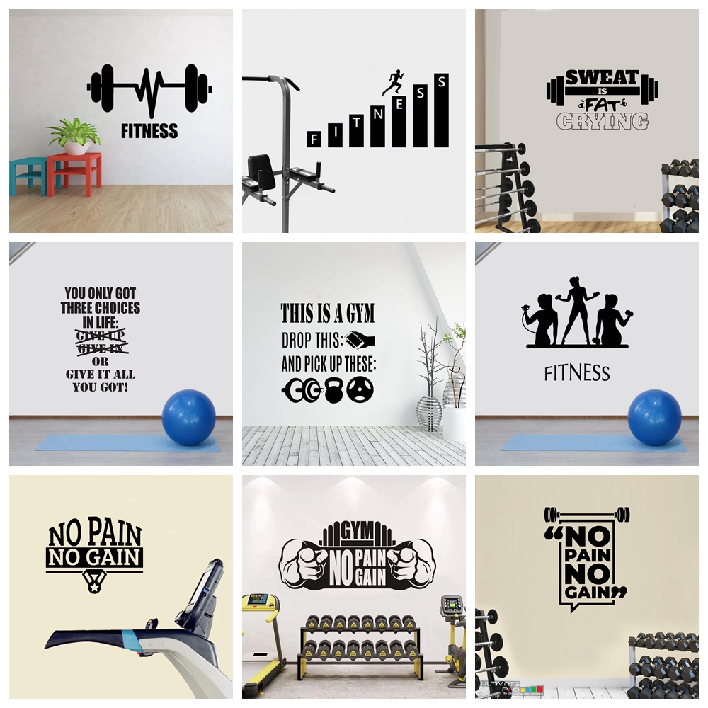 สติกเกอร์ติดผนังลายวัฒนธรรมสำห - Home Gym Kids บทวิจารณ์และราคา