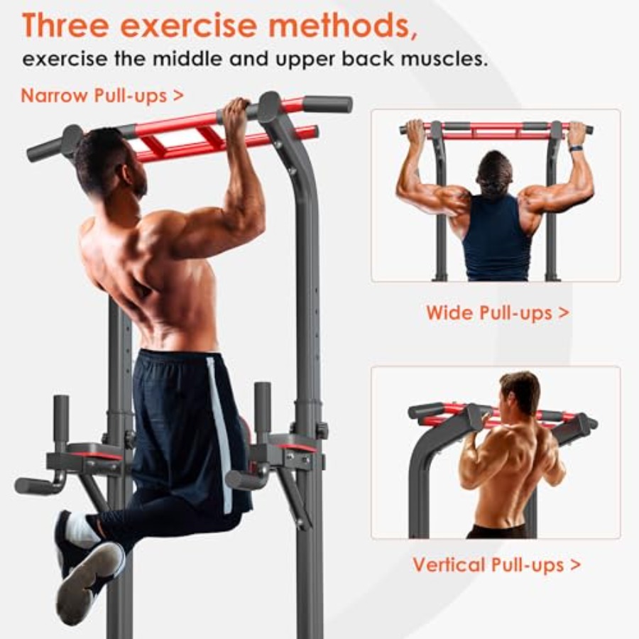 สถานีออกกำลังกายแบบดึงข้อและวิ - Home Gym Multi Station บทวิจารณ์และราคา