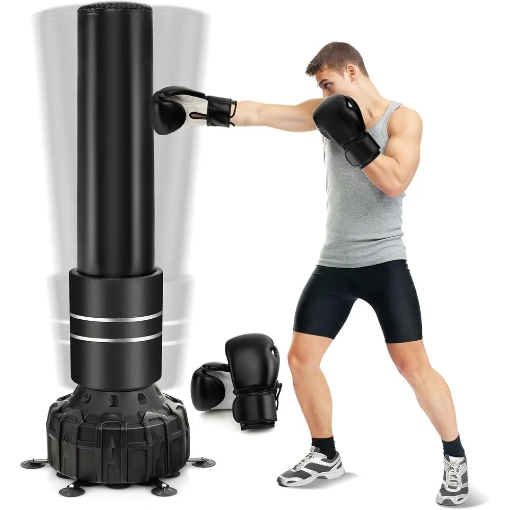 กระสอบทรายตั้งพื้นแบบไม่ต้องติ - Boxing Bag Stand บทวิจารณ์และราคา
